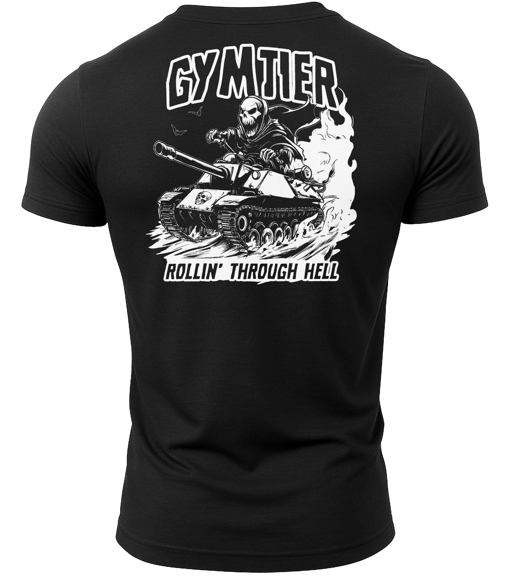 GYMTIER-GBDROLLINTHROUGHHELL-GD001 - BLAC
