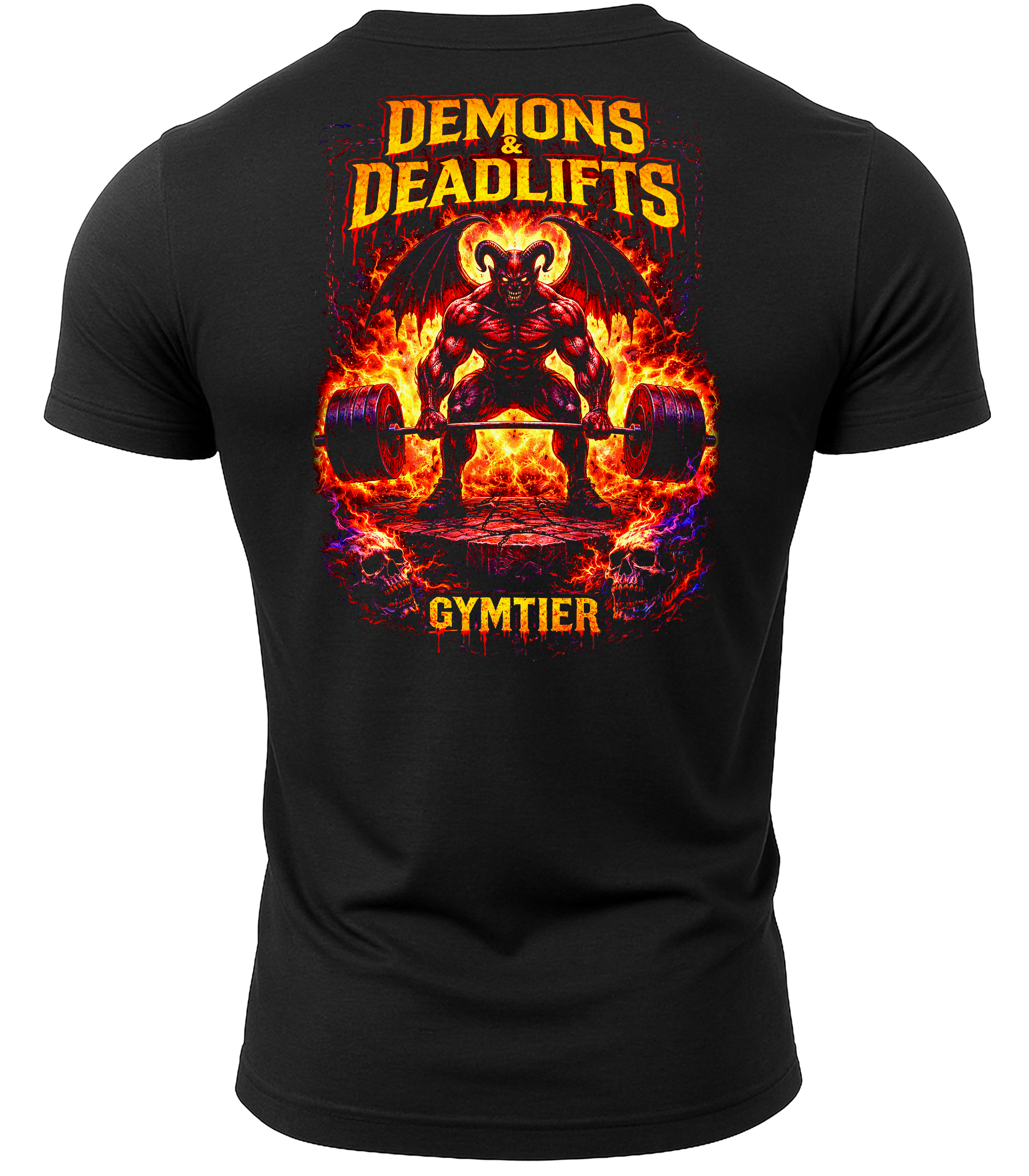 GYMTIER-DEMONSANDDEADLIFTS-GD001 - BLAC