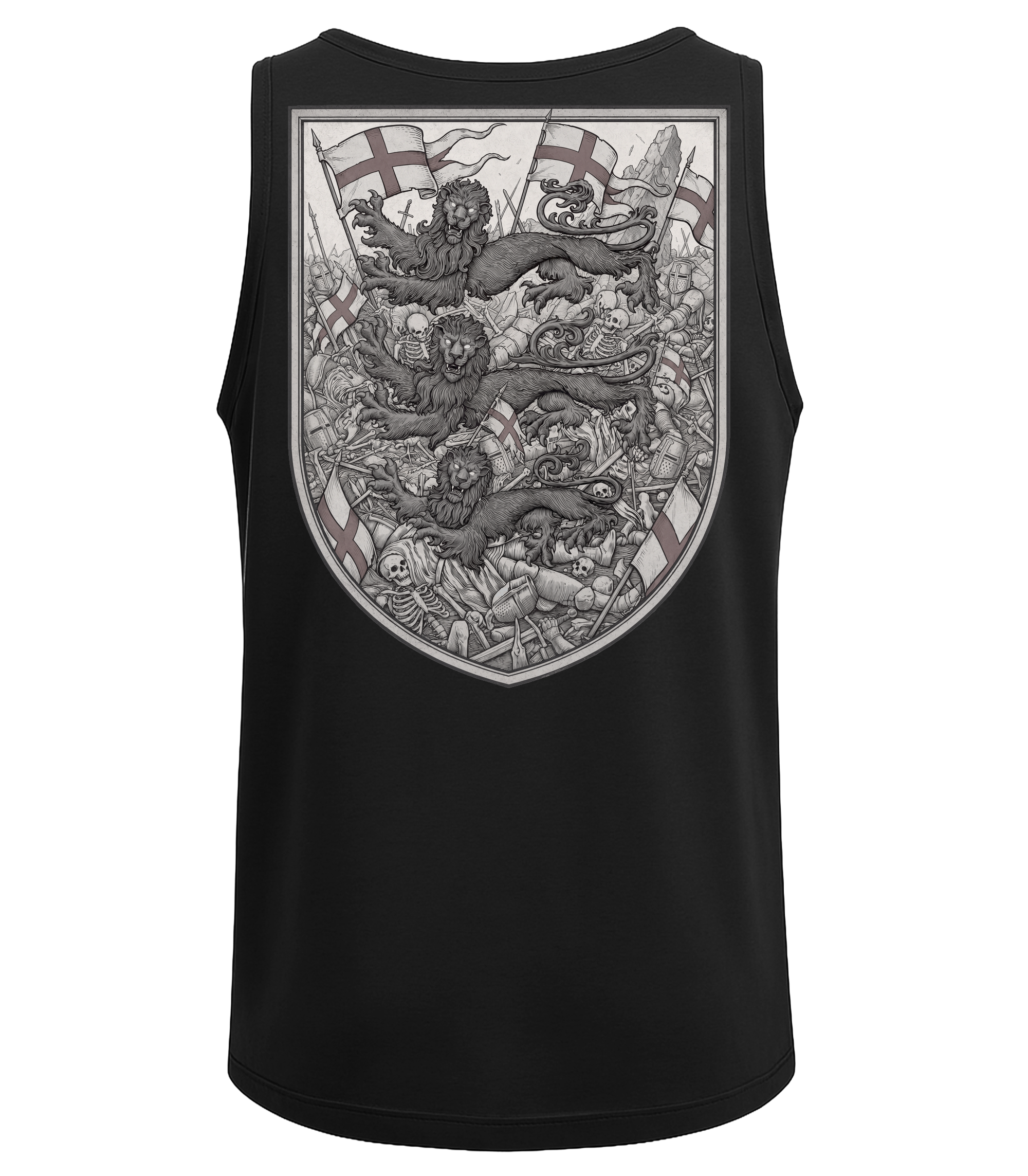 England 3 Lions Emblem - Men's Vest