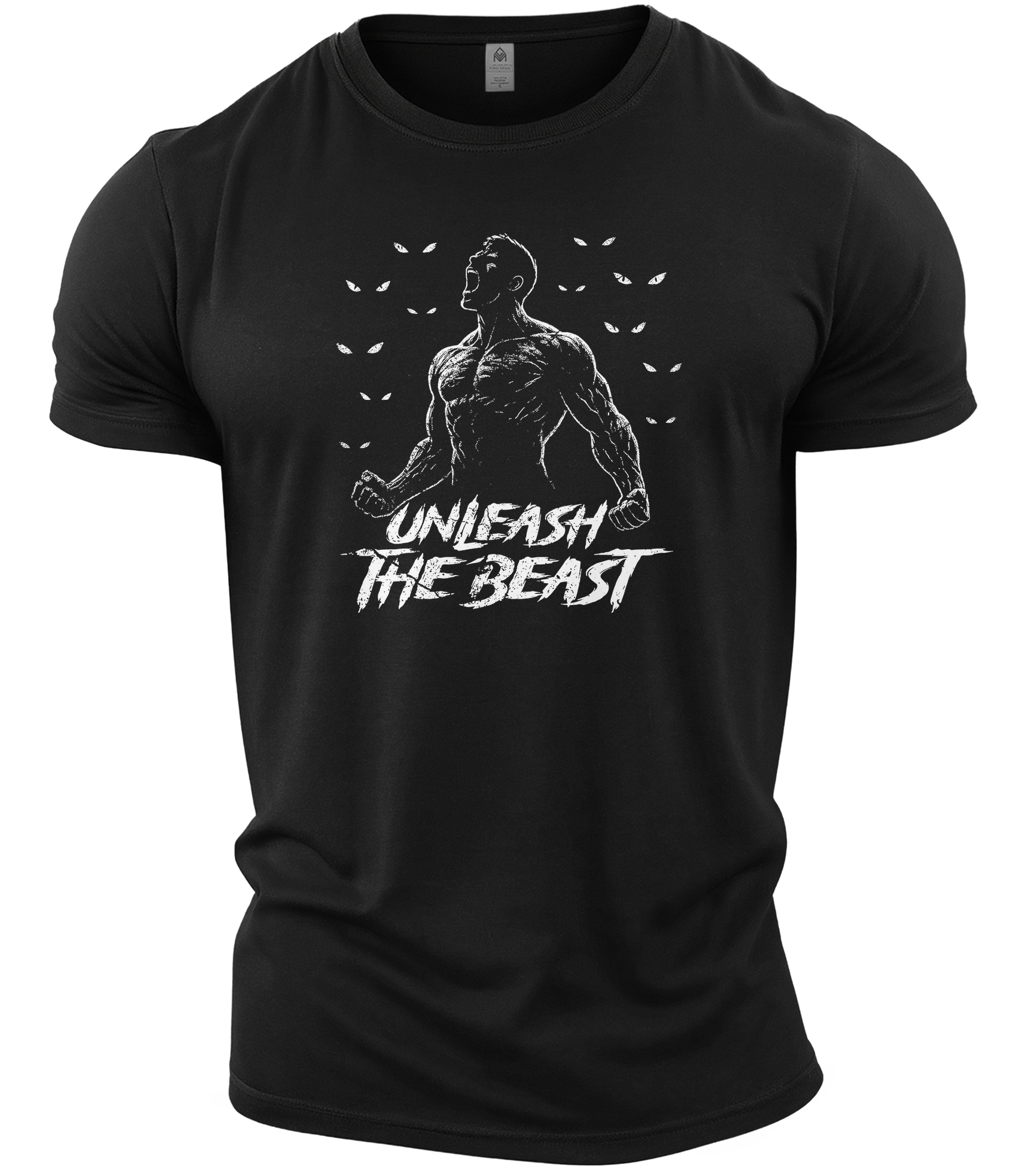 GYMTIER-TPOUNLEASHTHEBEAST-GD001 - BLAC