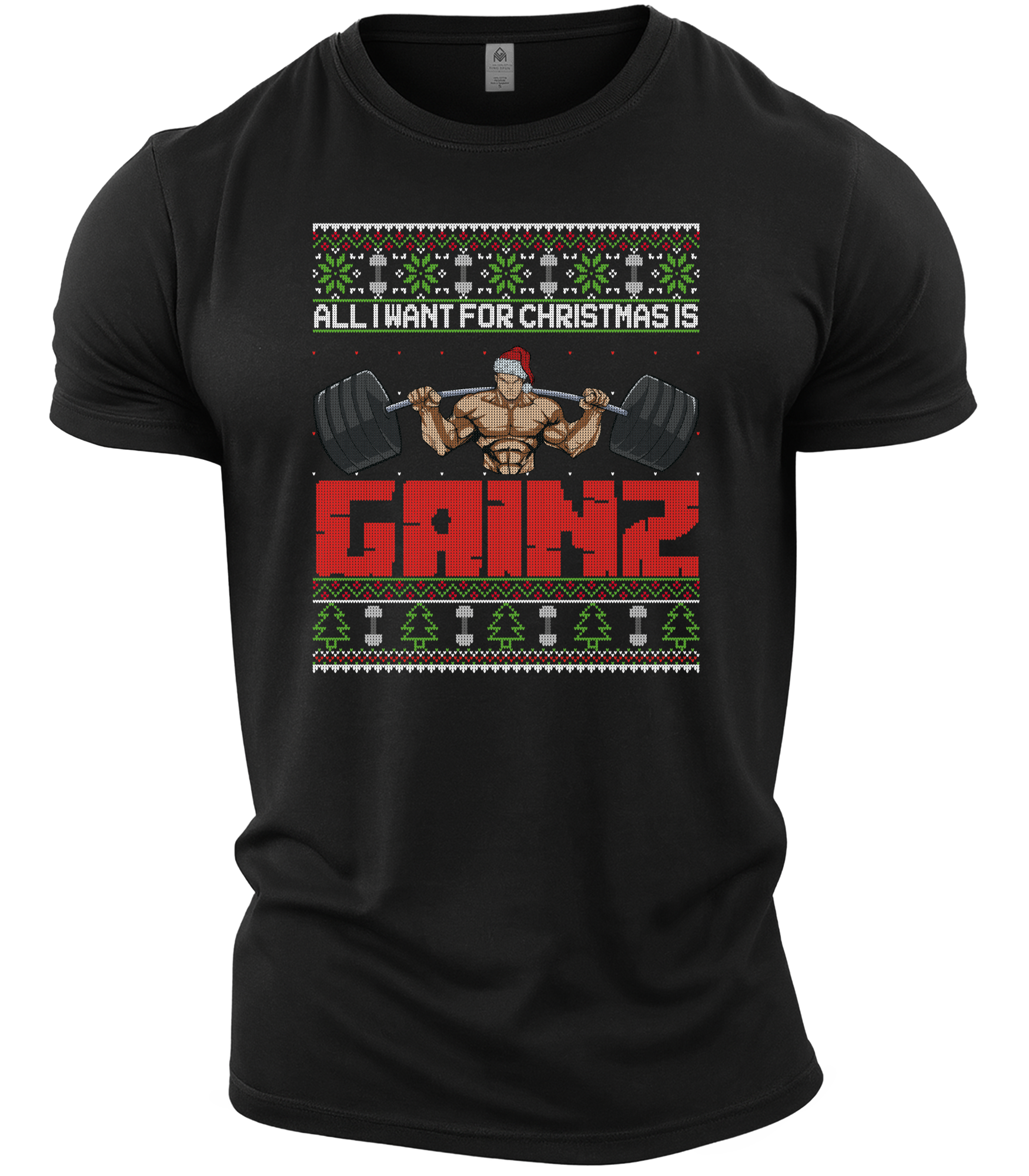 GYMTIER-ALLIWANTFORCHRISTMAS-GD001 - BLAC