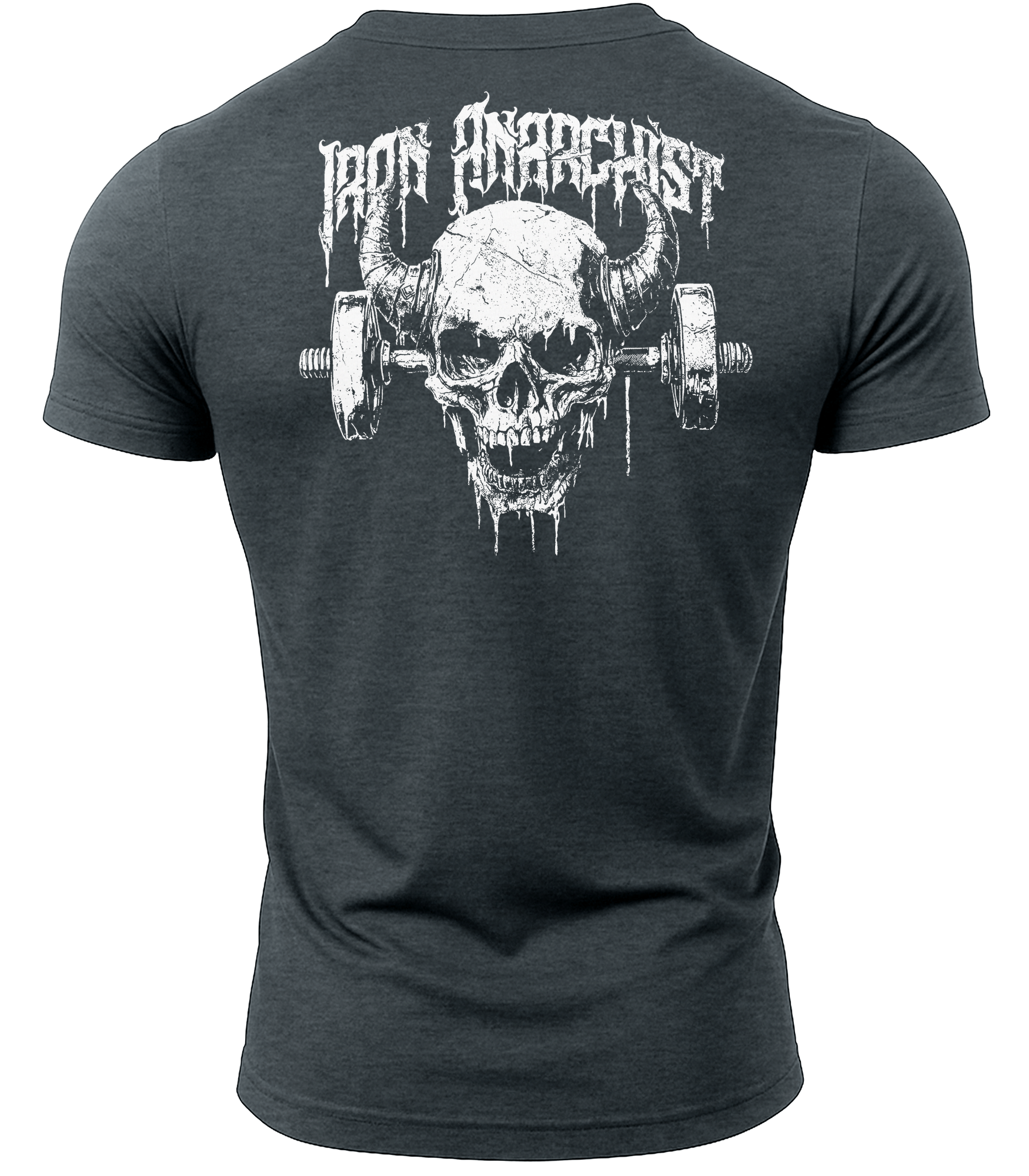 GYMTIER-IRONANARCHISTSSKULLBARBELL-GD001 - DHEA