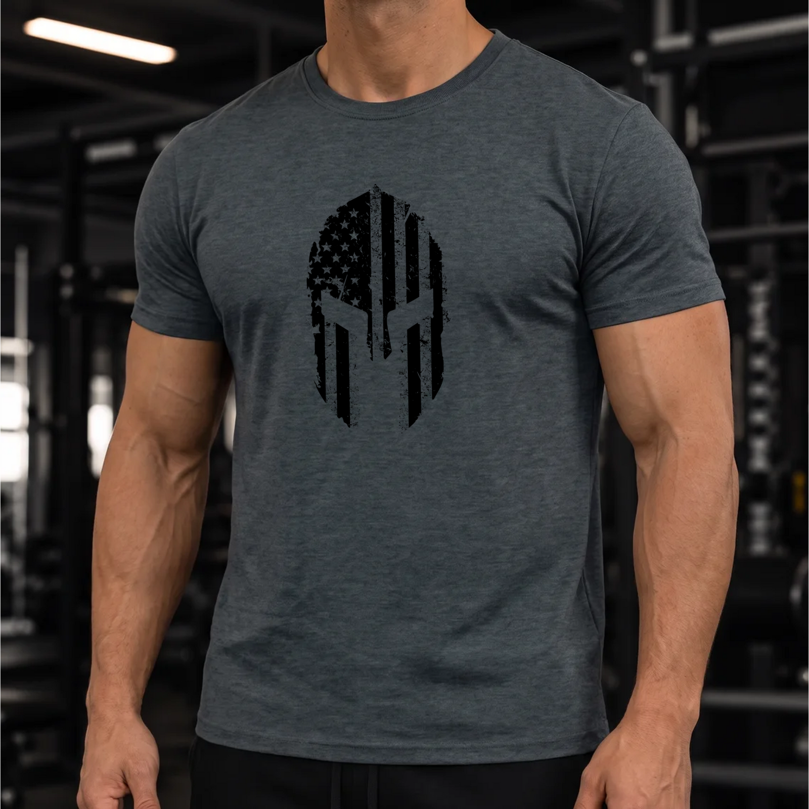 front | Model 3 | Primary | Dark Heather