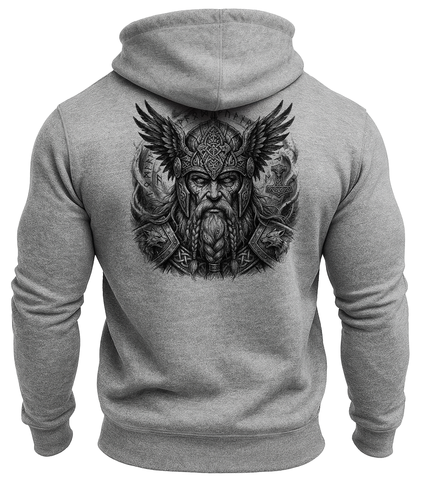 Heather Grey | Back
