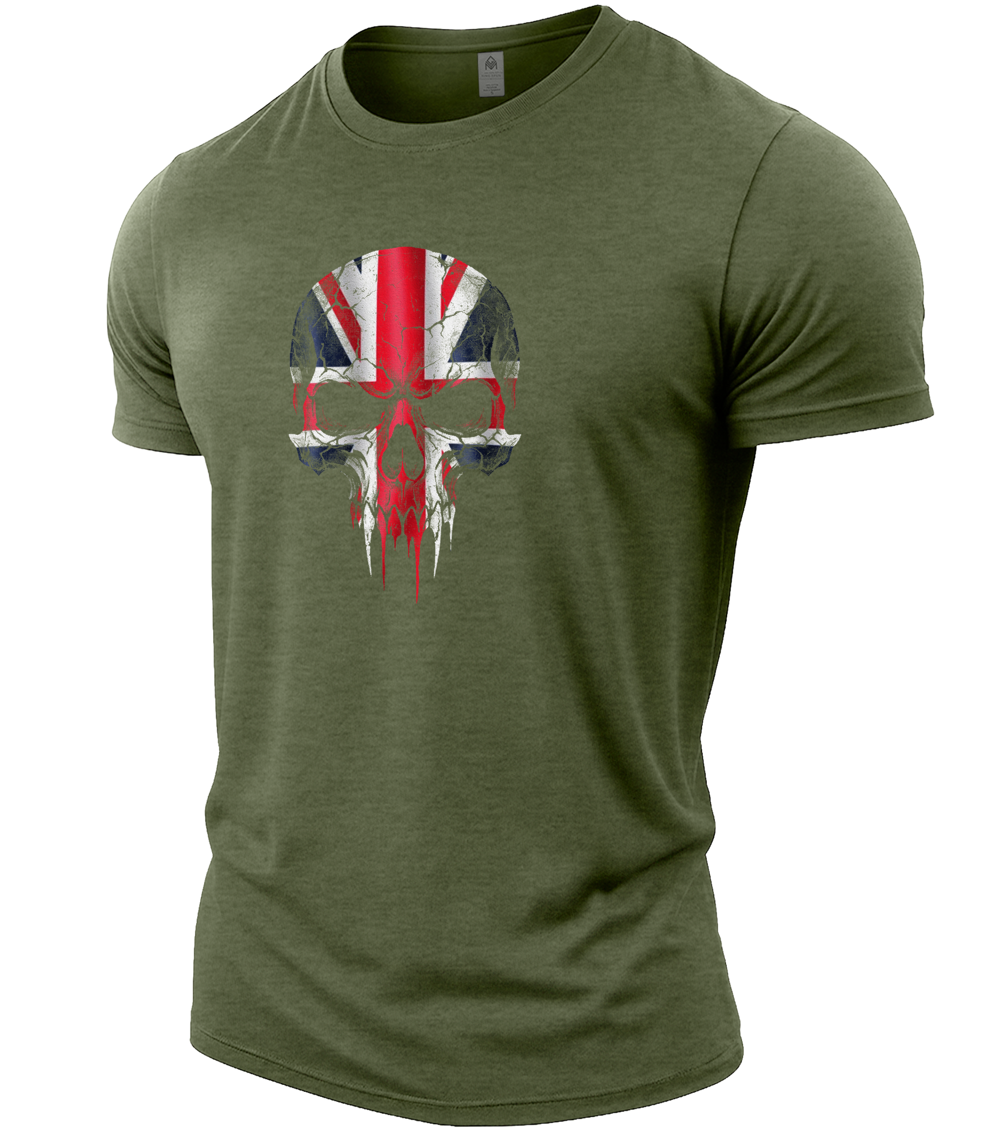 Heather Military Green | Angle