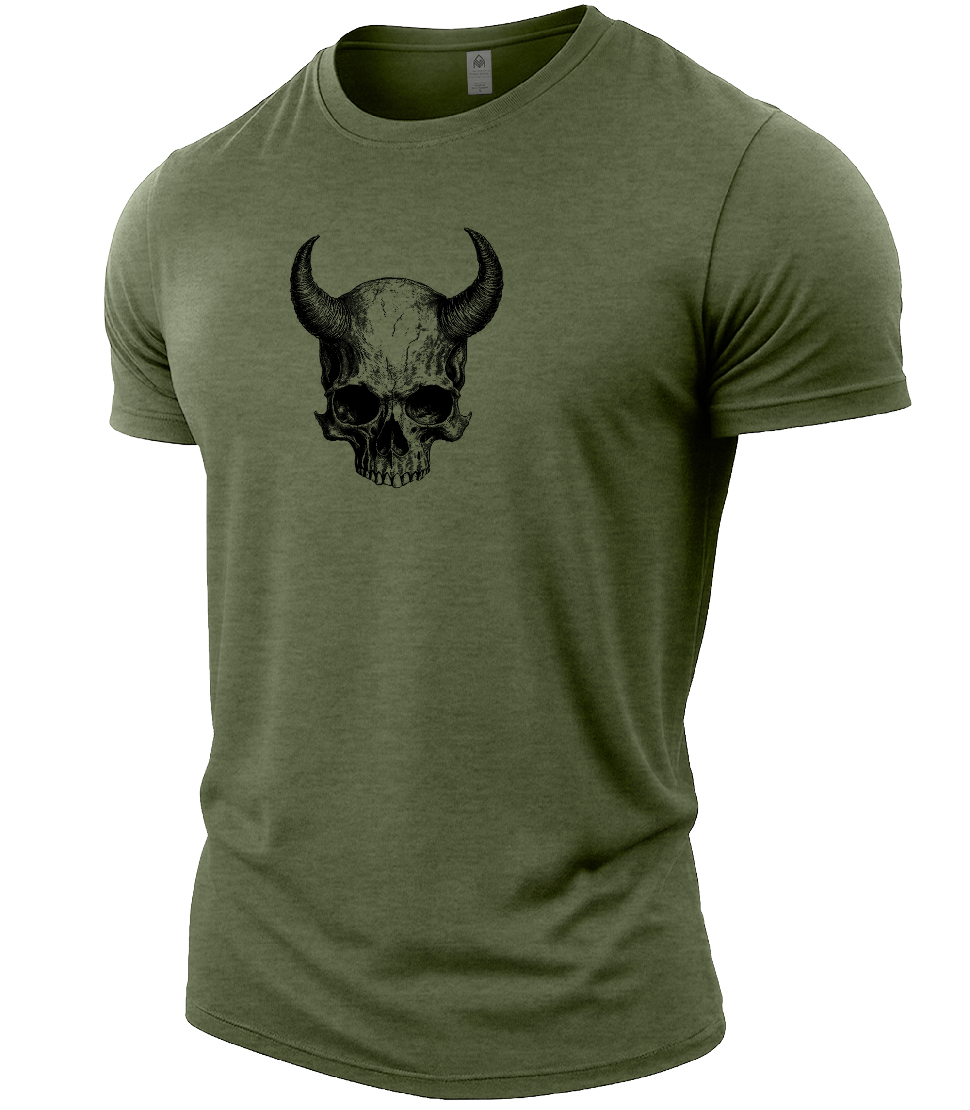 Heather Military Green | Angle