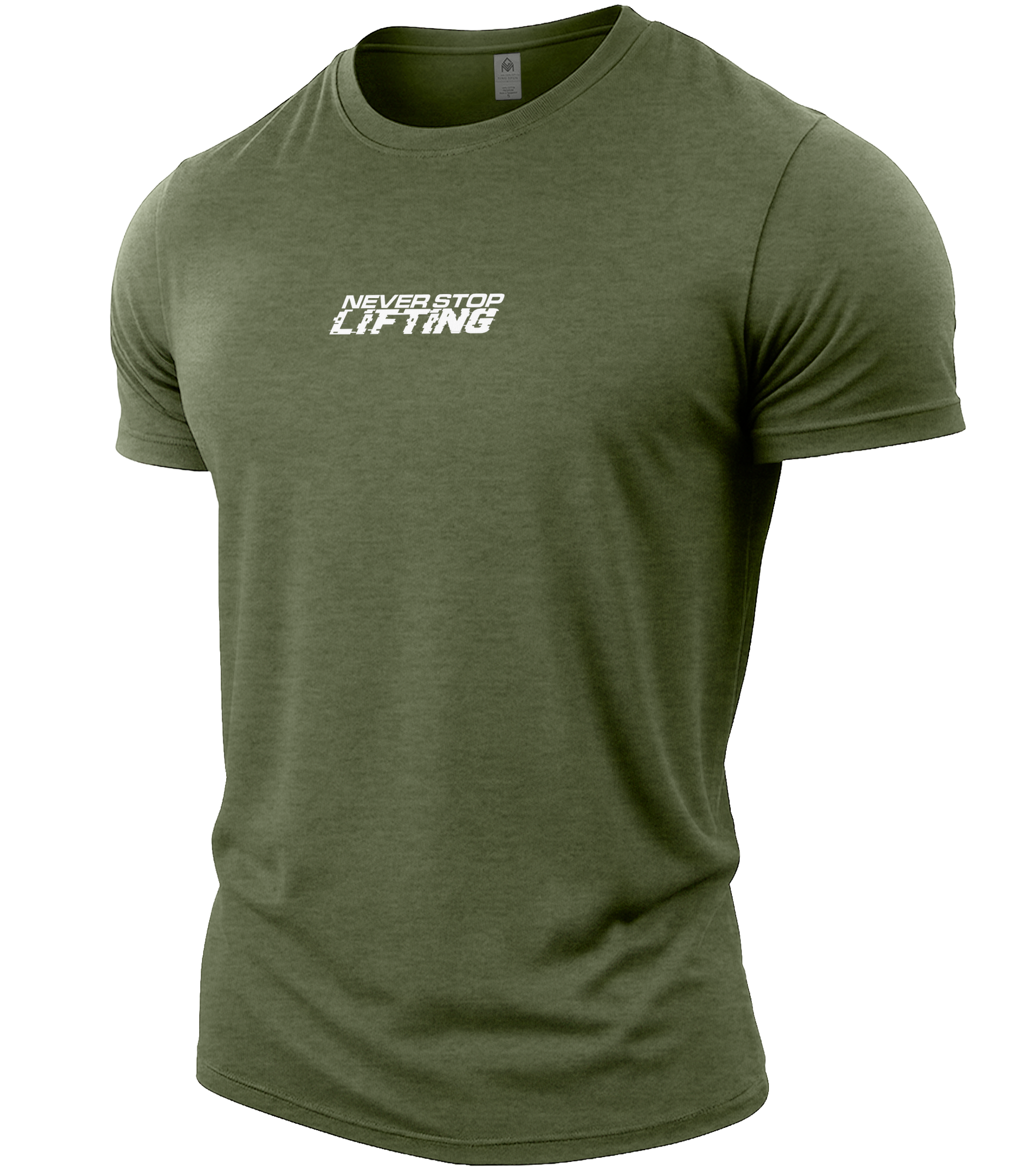 Heather Military Green | Angle