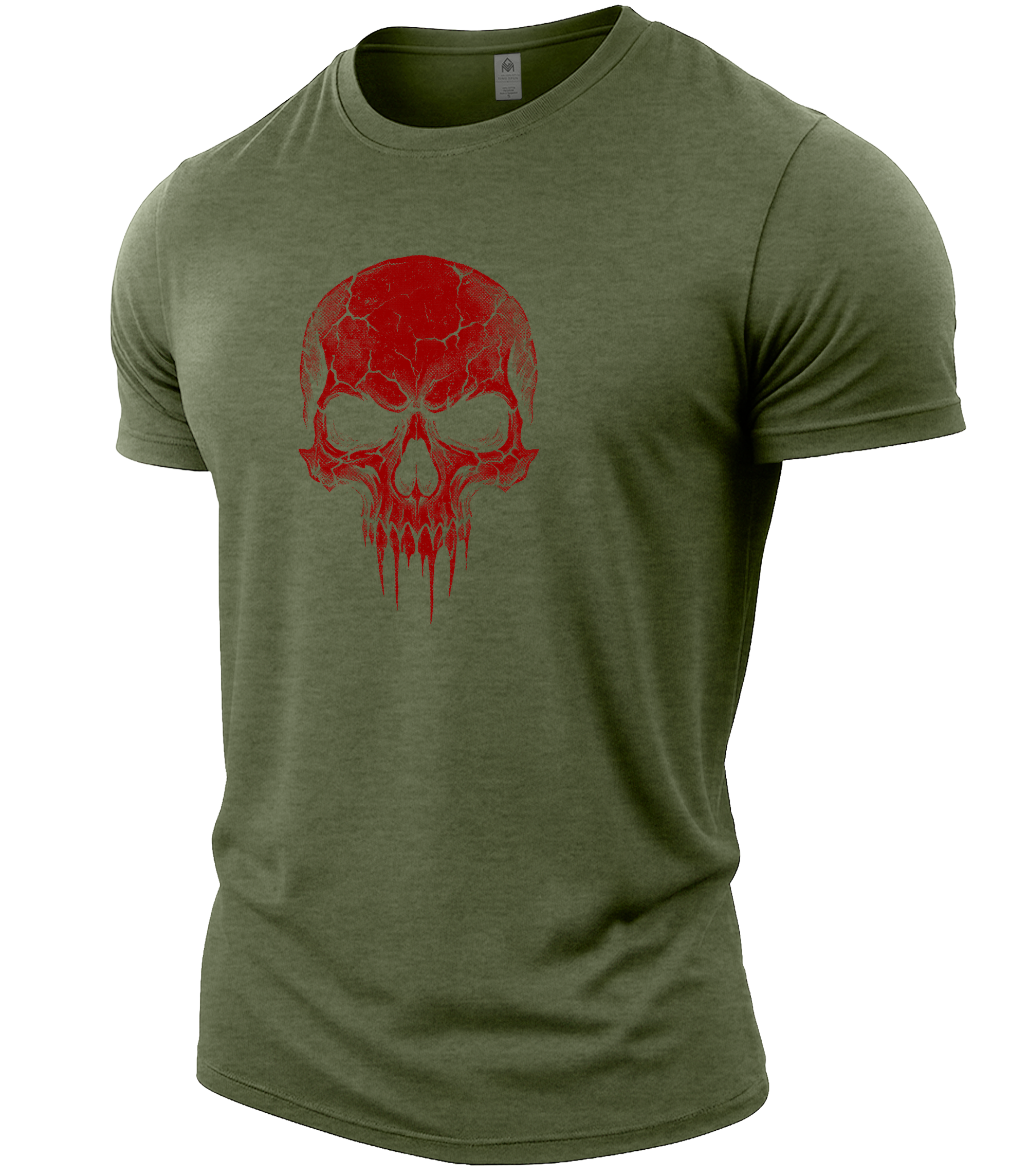 Heather Military Green | Angle