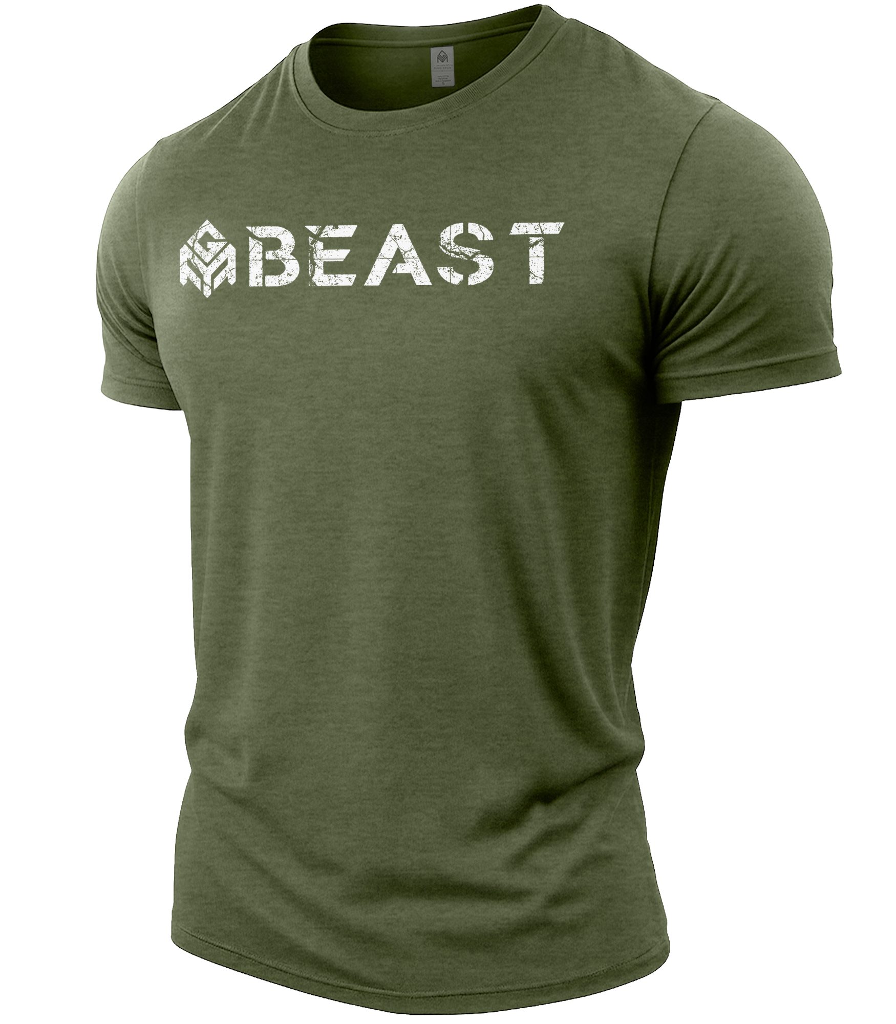 Heather Military Green | Angle