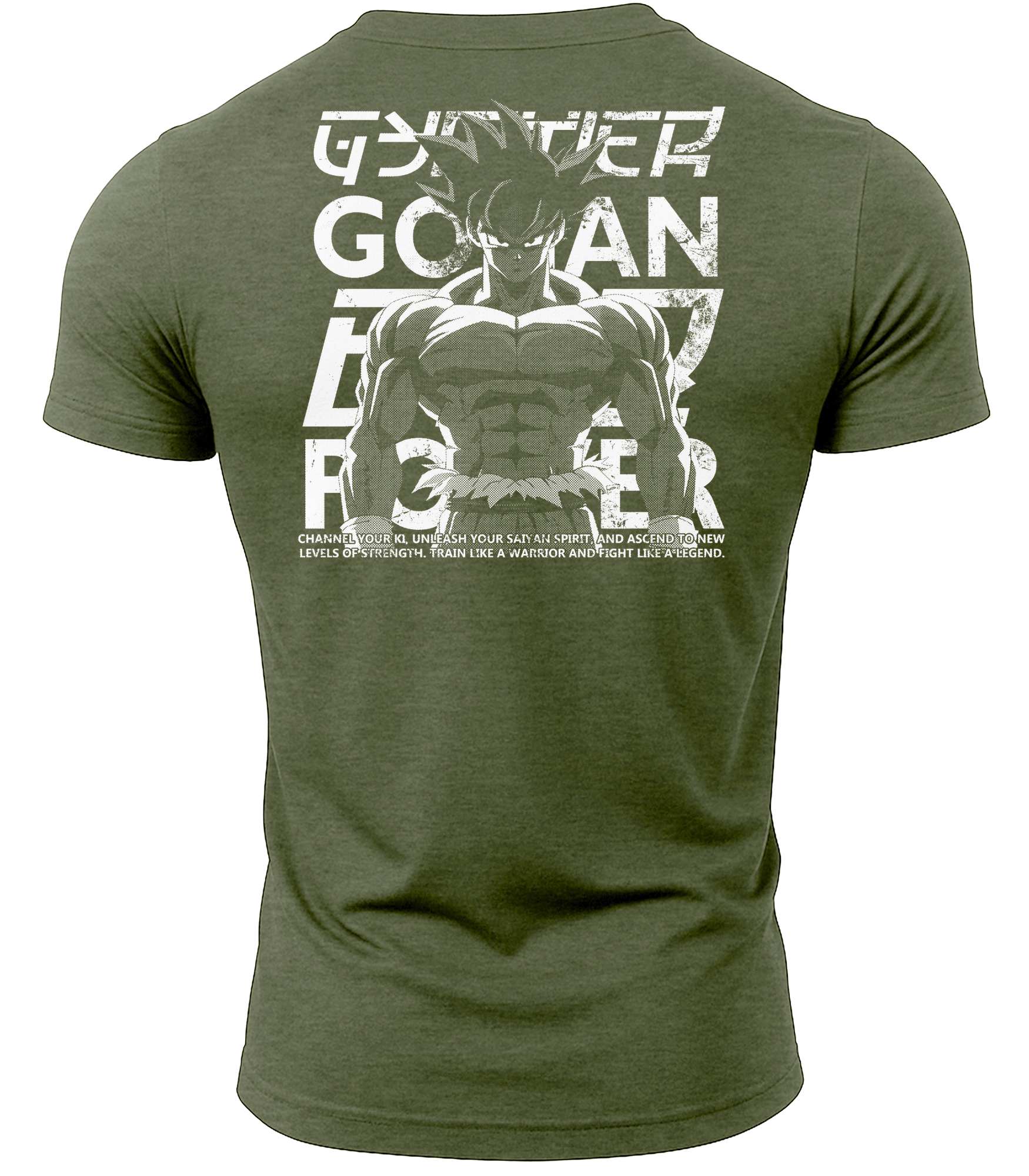 Heather Military Green | Back