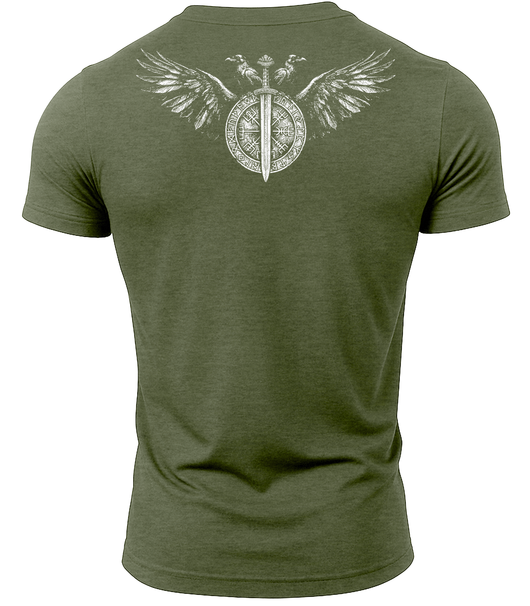 Heather Military Green | Back