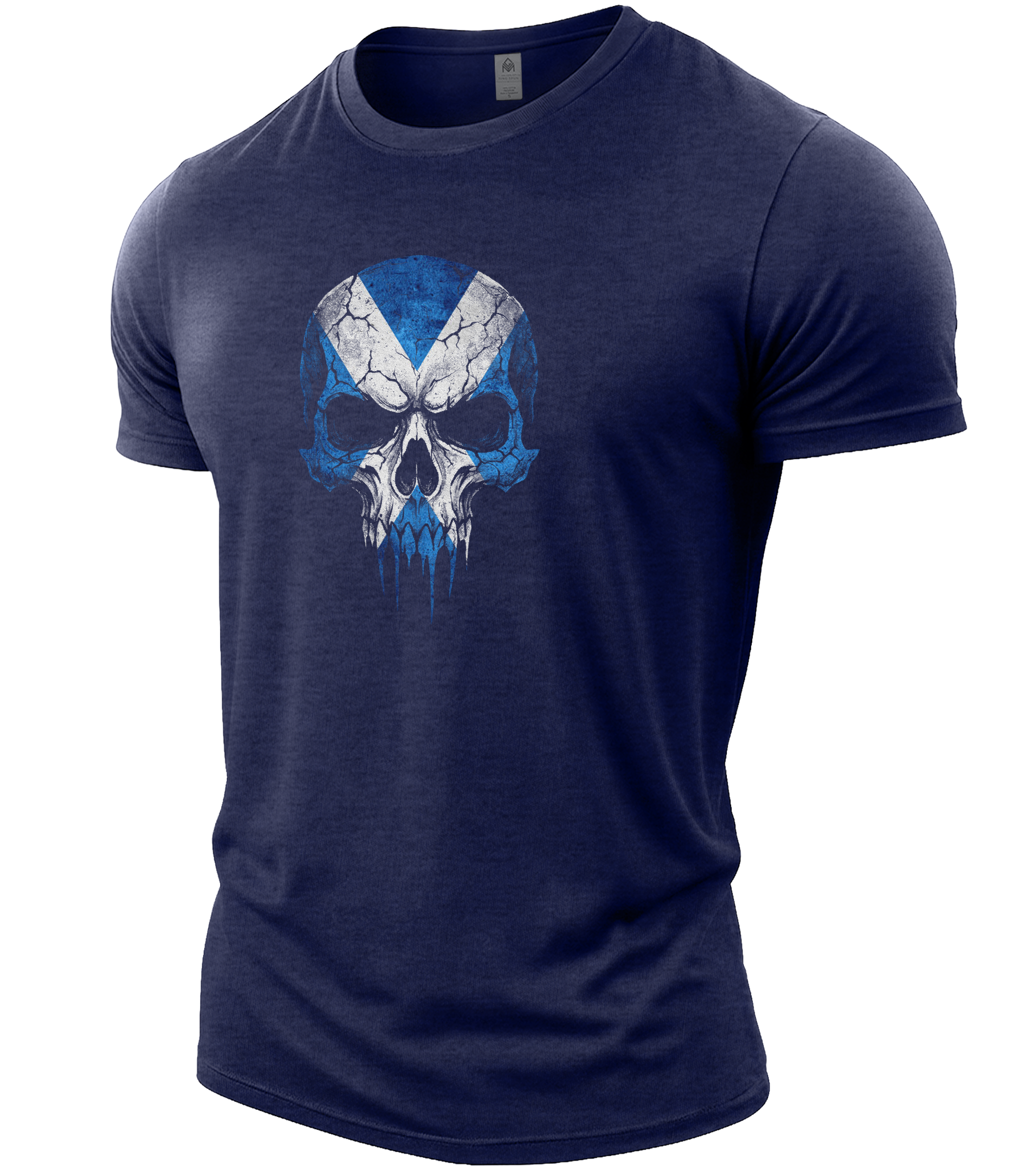 Heather Navy | Angle
