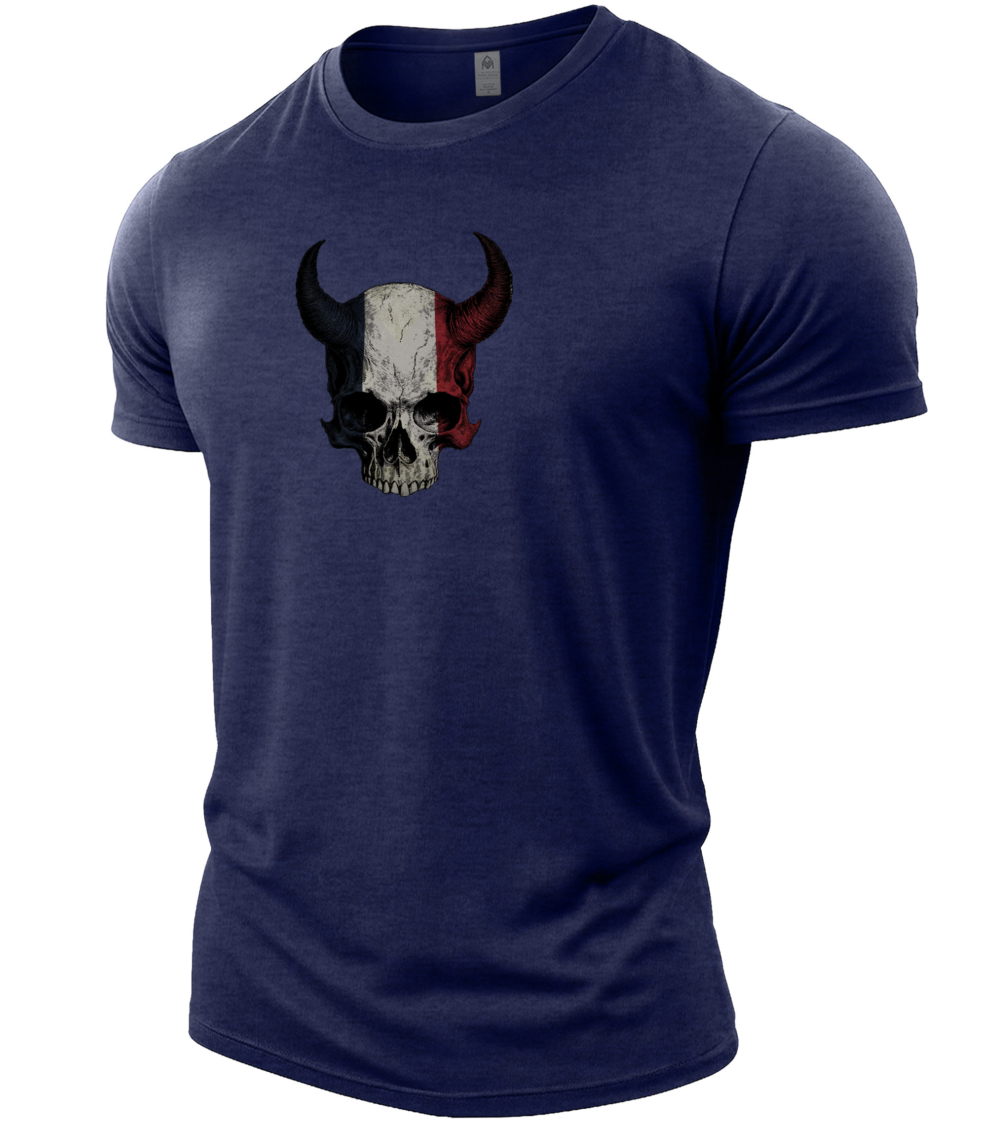 Heather Navy | Angle