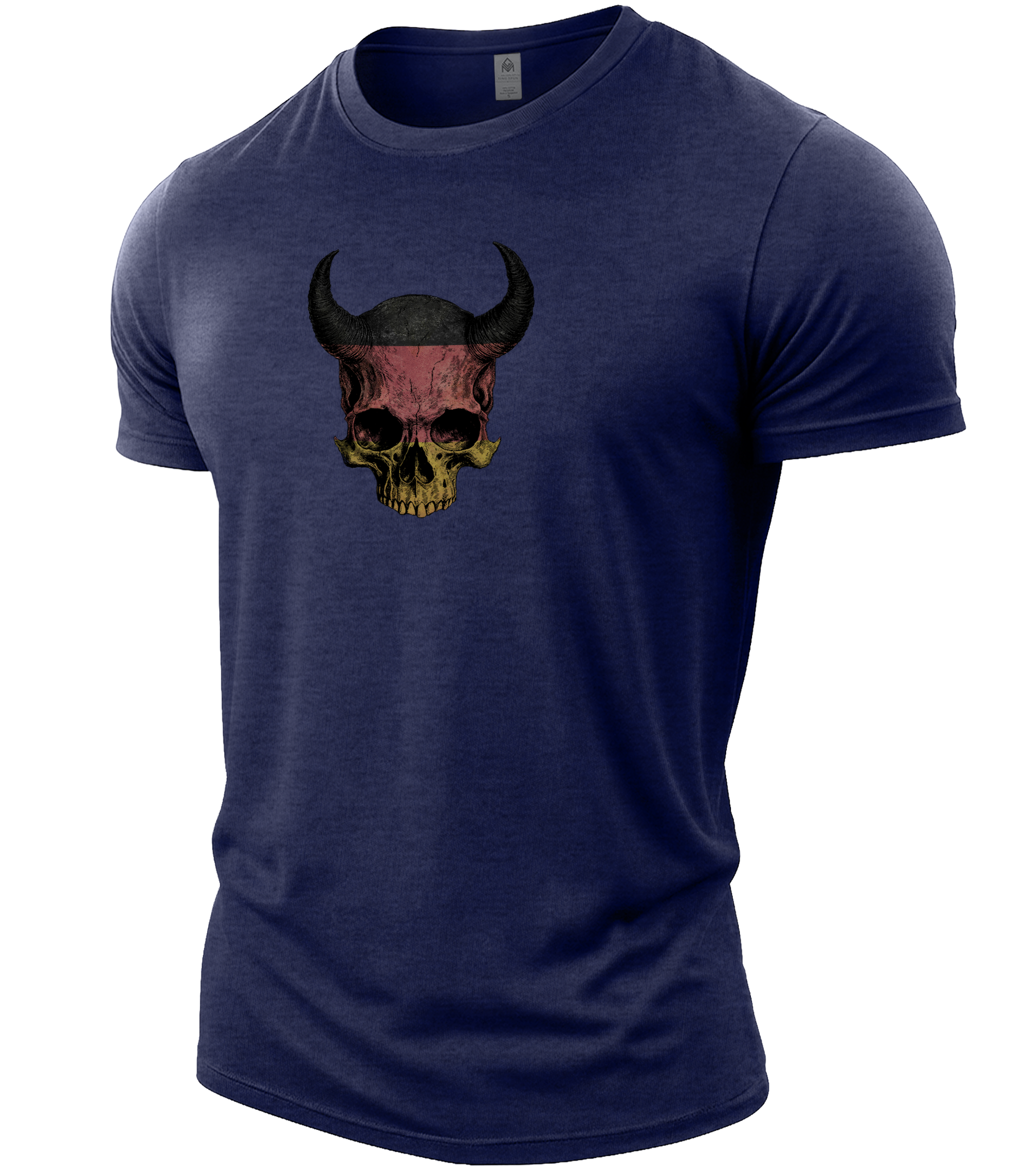 Heather Navy | Angle