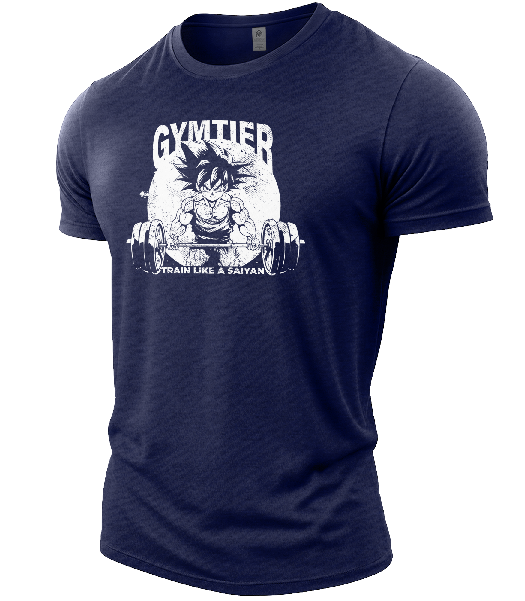 Heather Navy | Angle