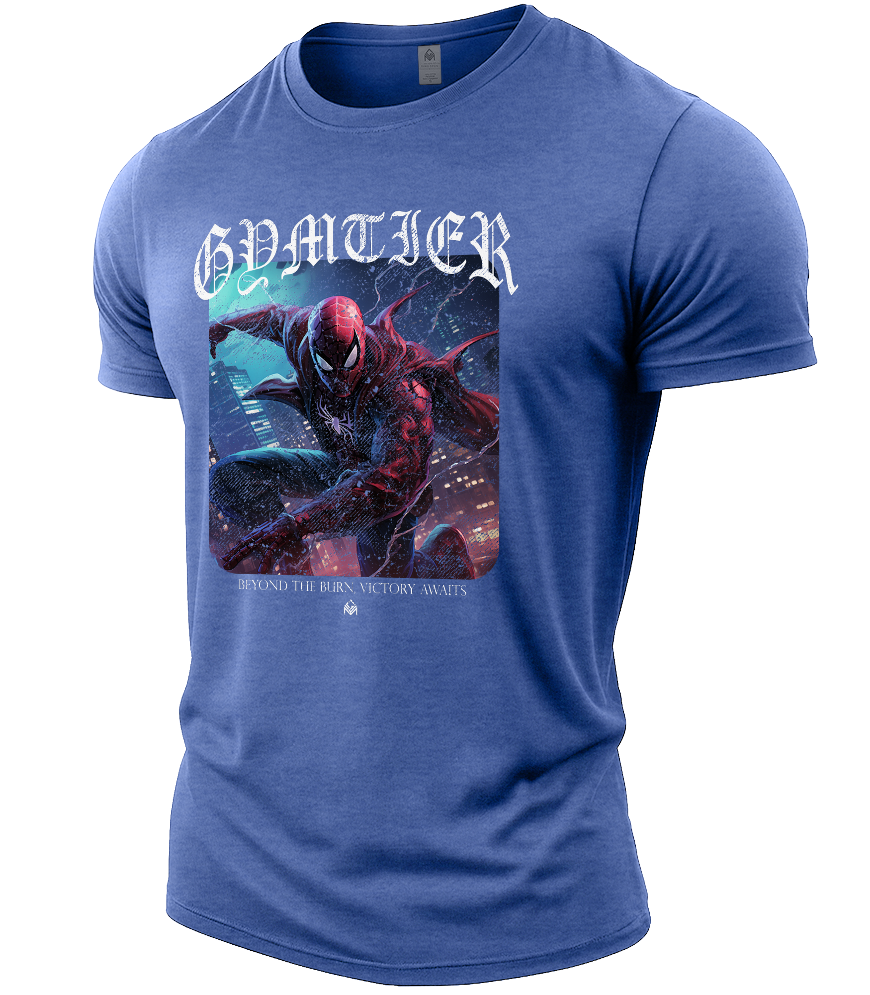 Heather Royal Blue | Angle