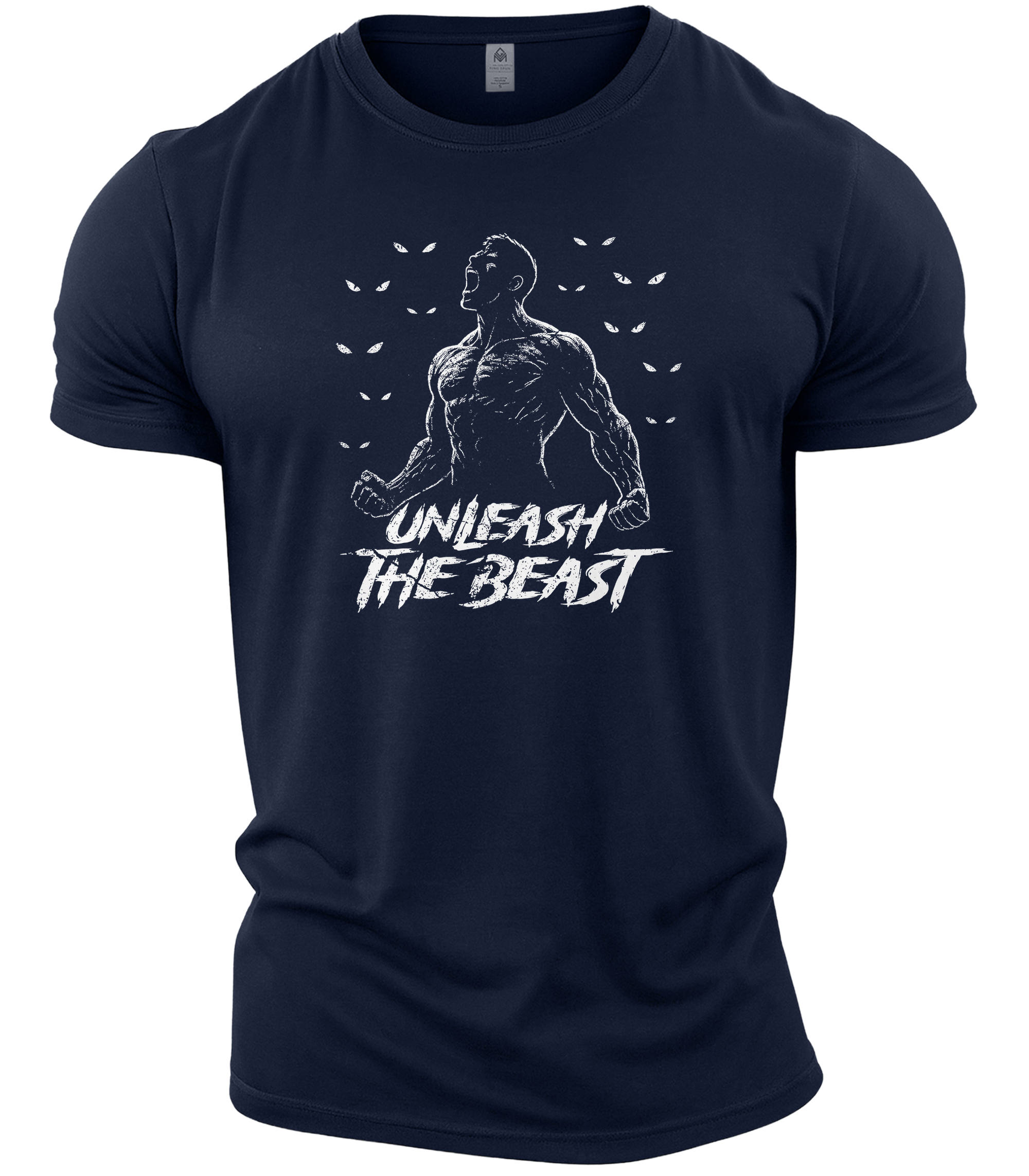 GYMTIER-TPOUNLEASHTHEBEAST-GD001 - NAVY