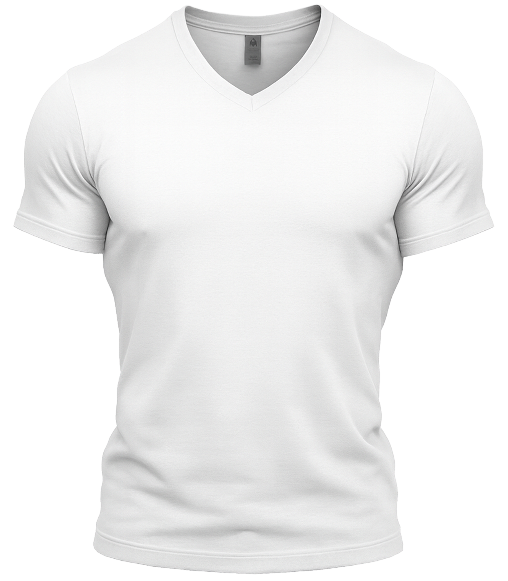 GYMTIER-VNECK-GD010 - WHIT
