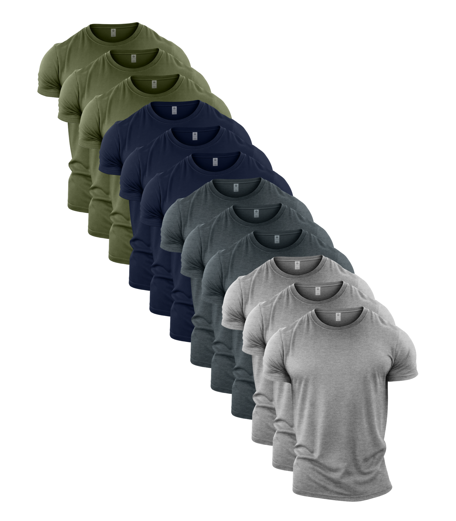 Essentials Crew Neck Gym T-Shirt 12 Pack