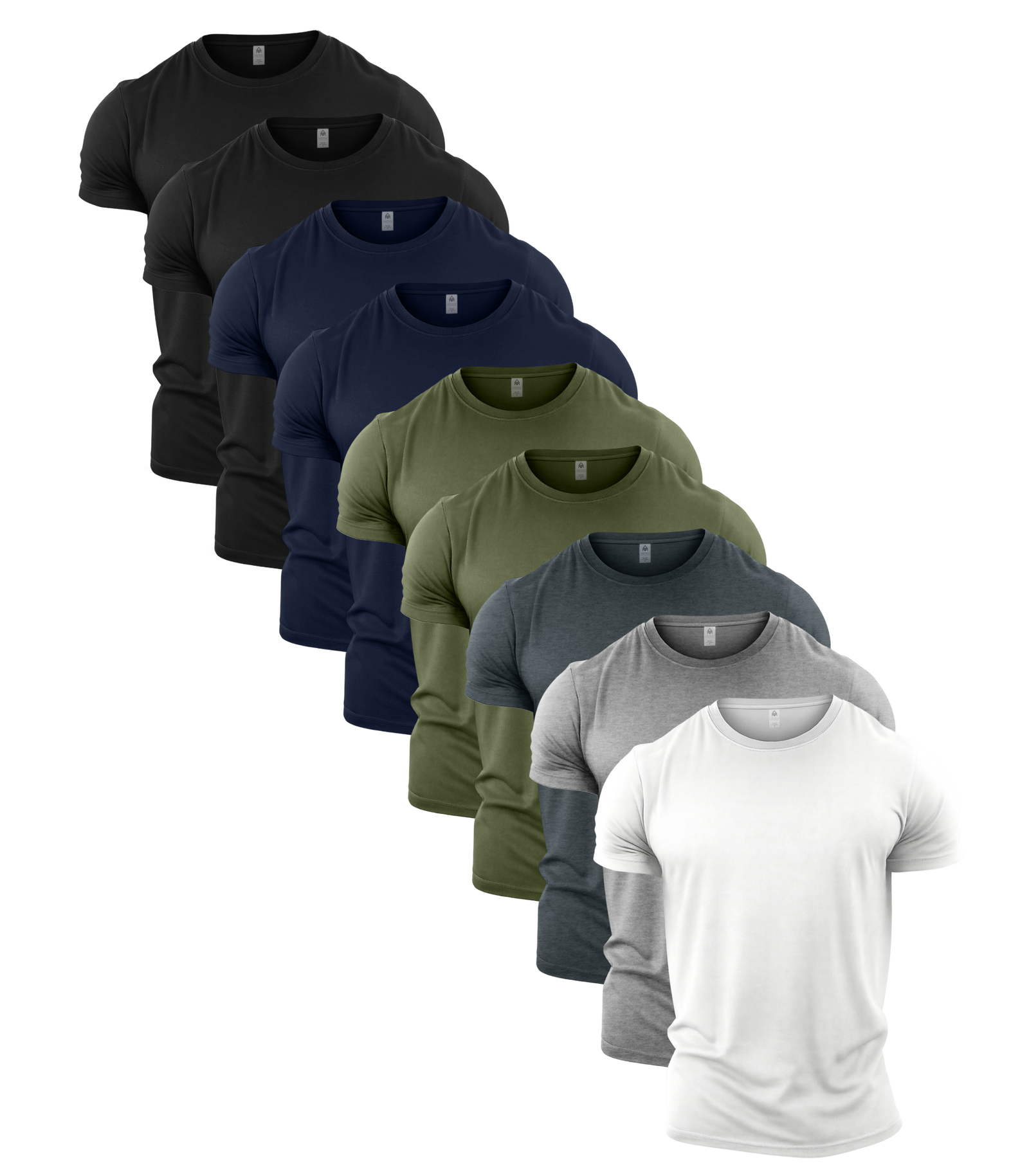 The Staple Crew Neck Gym T-Shirt 9 Pack