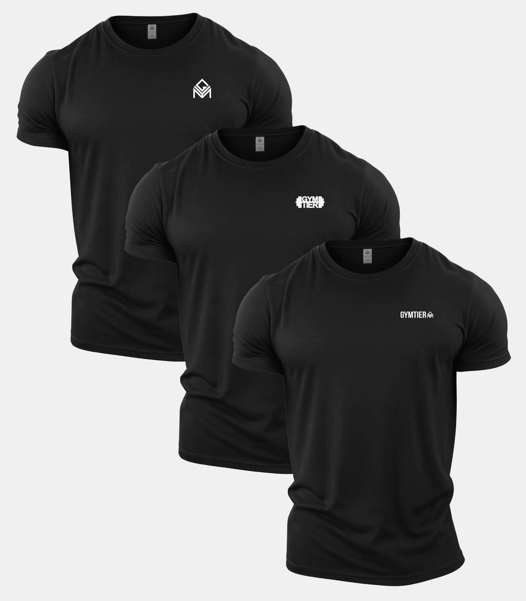 Gymtier Classic Gym T-Shirt 3 Pack