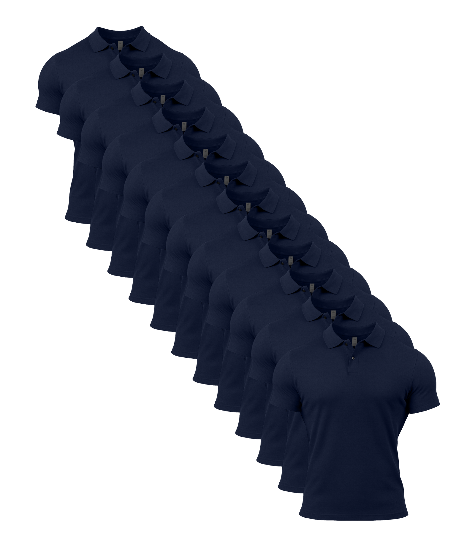 All Navy Polo Shirt 12 Pack