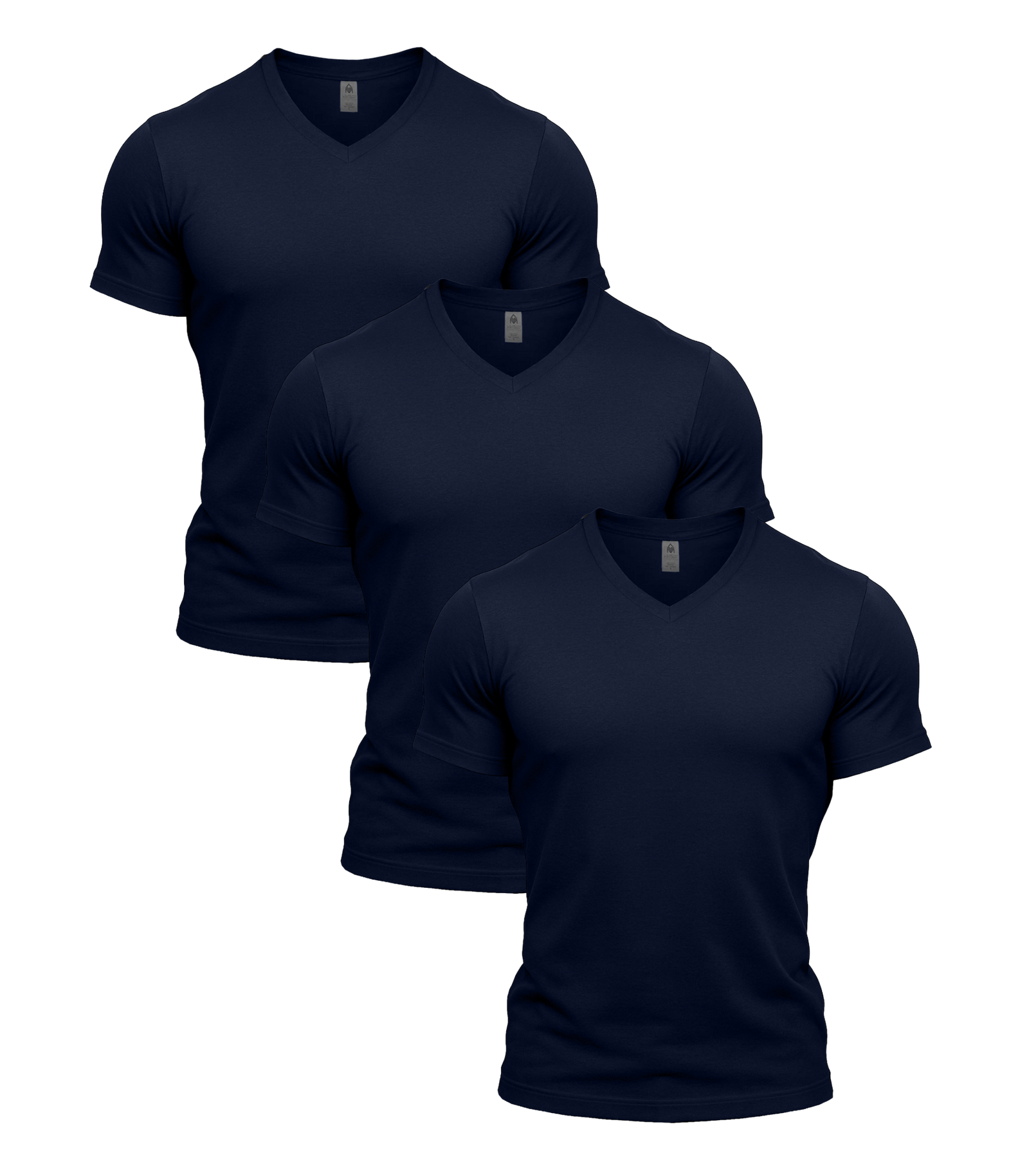 All Navy V-Neck 3 Pack