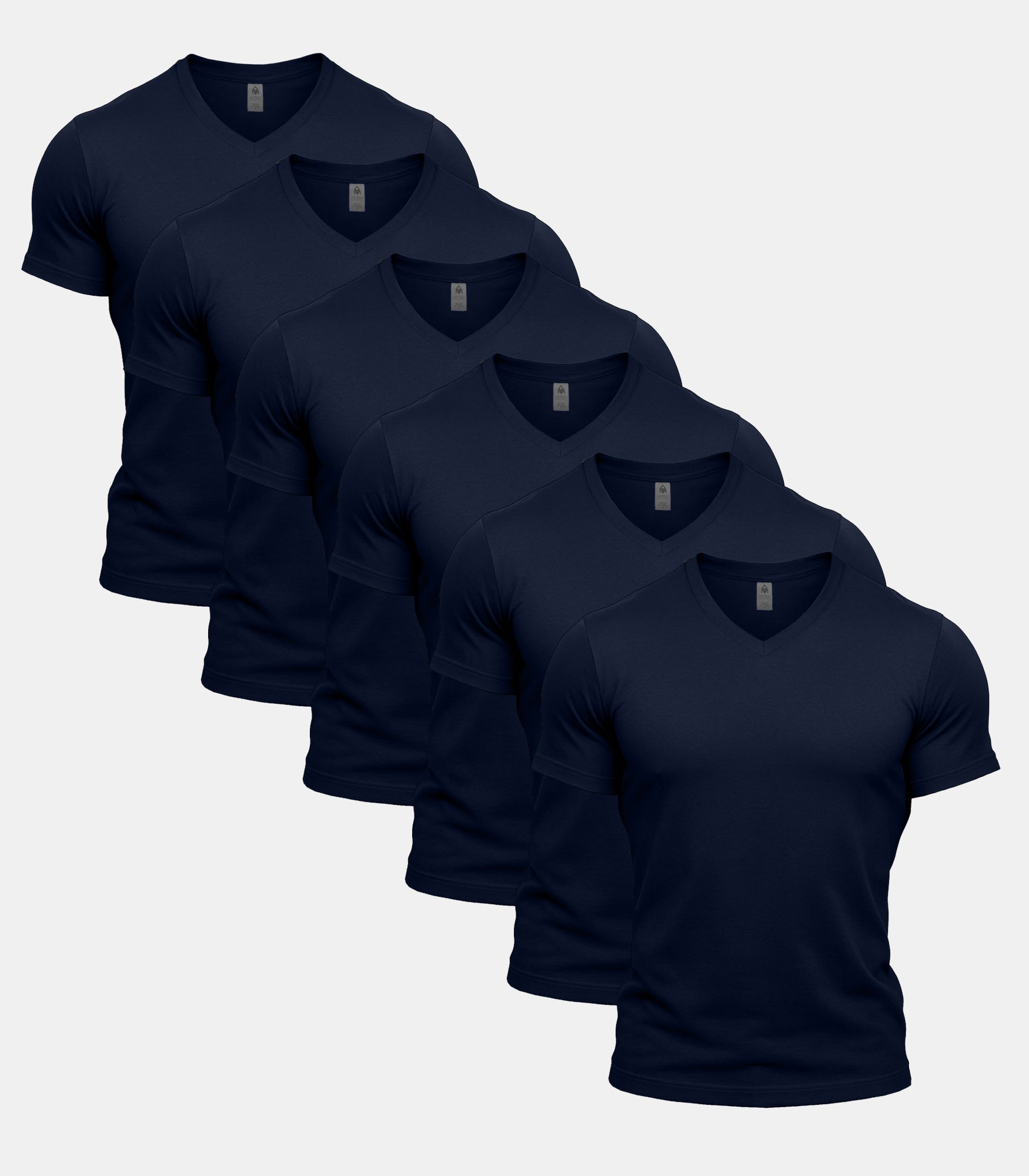 All Navy V-Neck 6 Pack