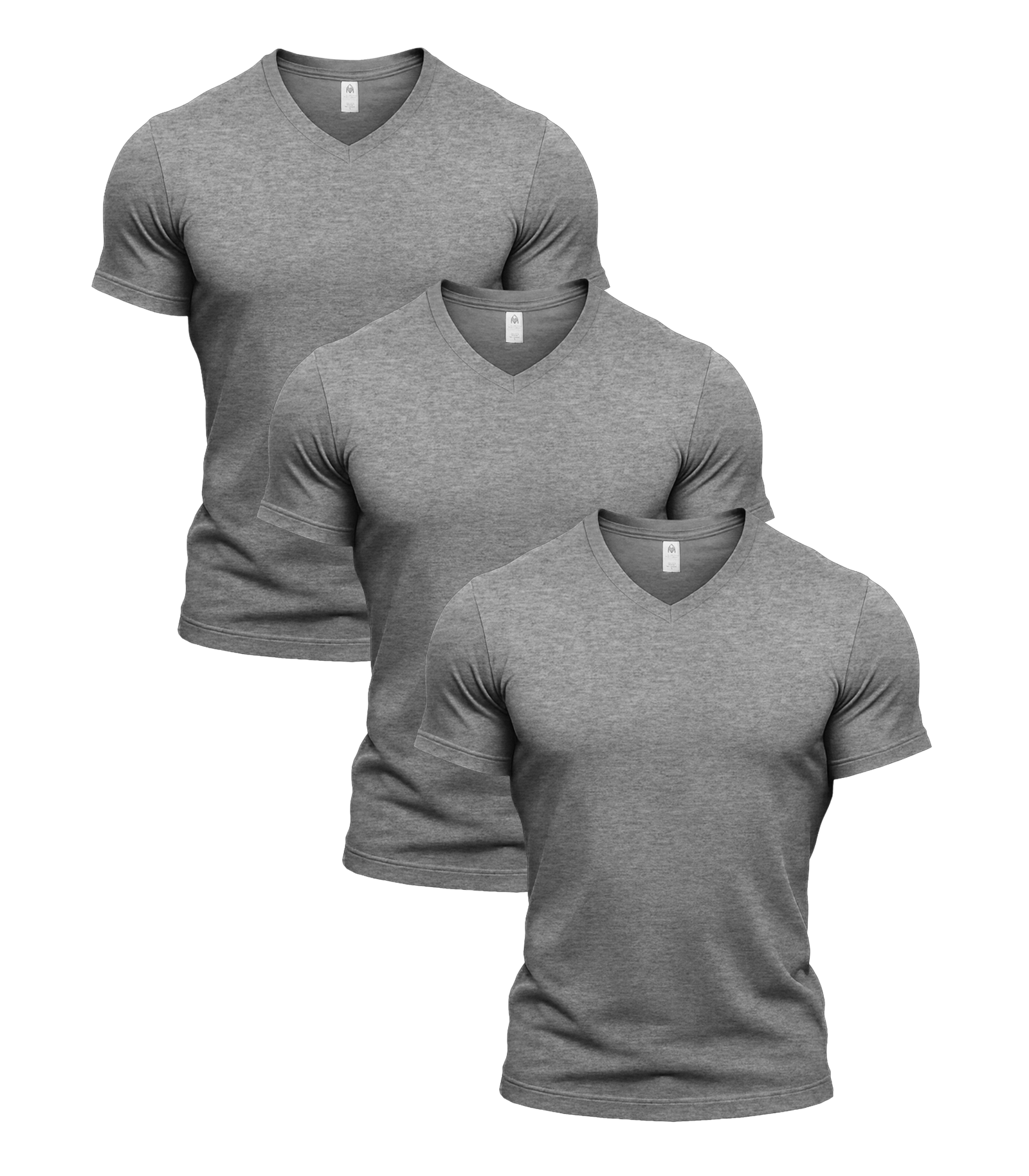 All Sport Grey V-Neck 3 Pack