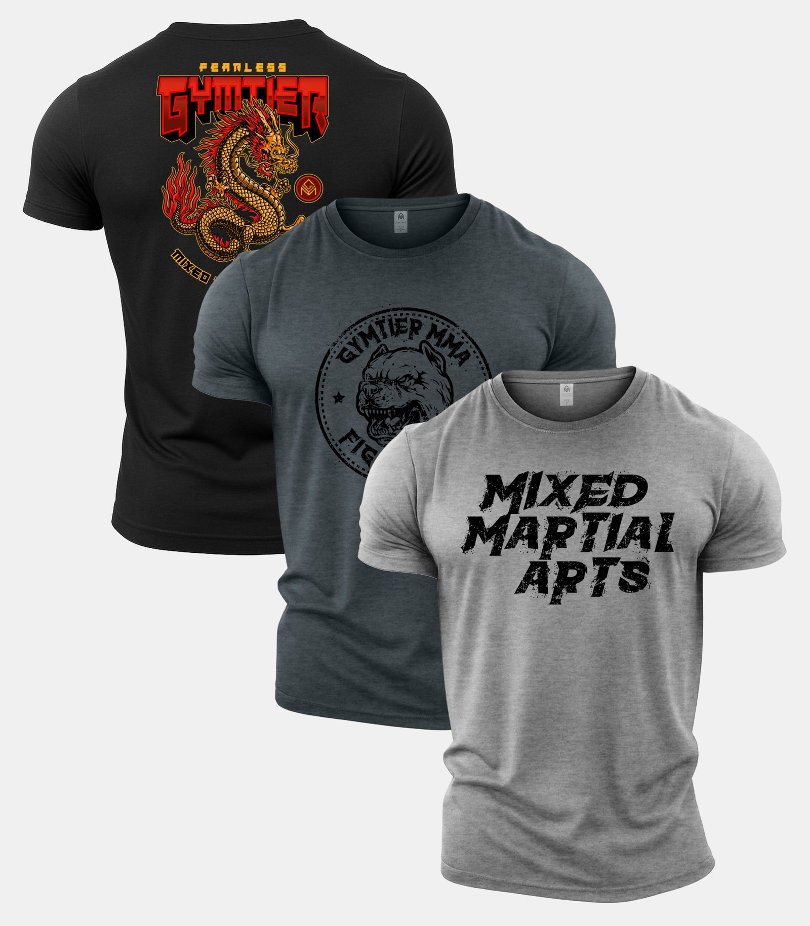 MMA Classic Gym T-Shirt 3 Pack