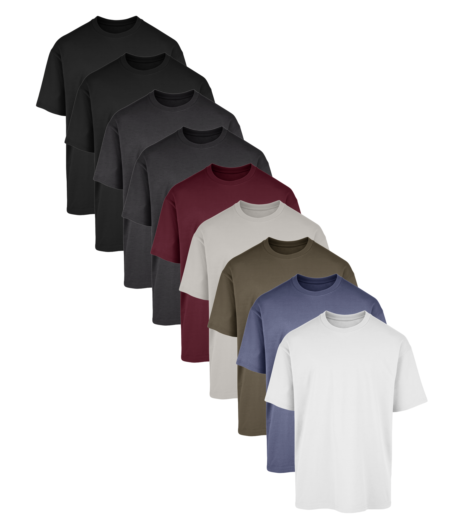 Essentials Oversized Gym T-Shirt 9 Pack