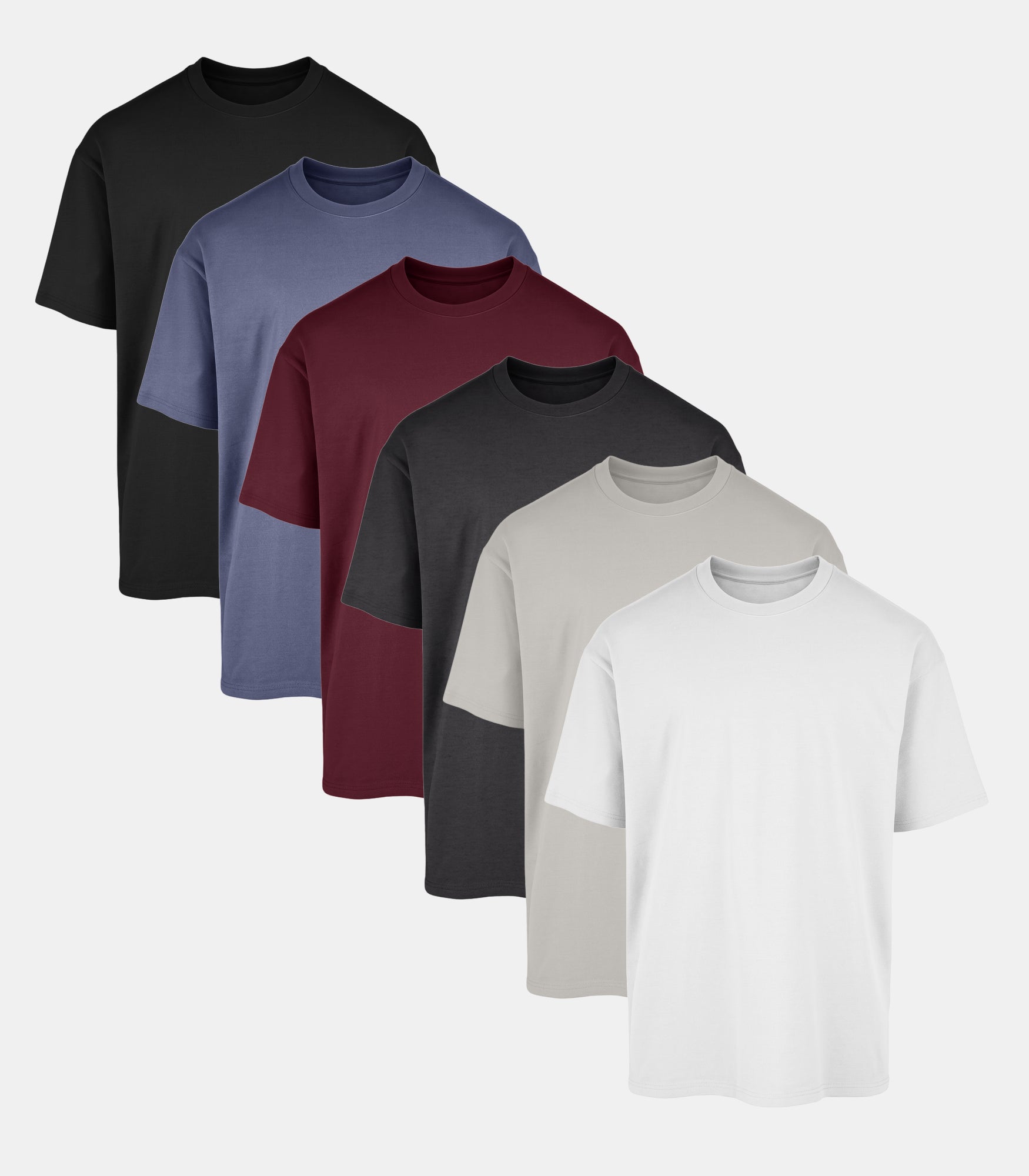 Standard Oversized Gym T-Shirt 6 Pack