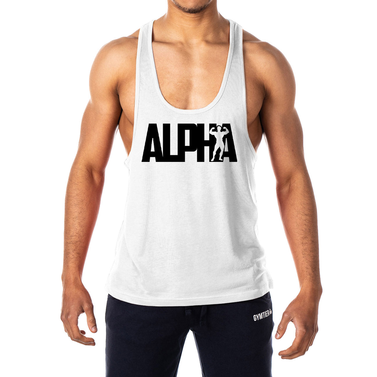 Alpha Mens Tank – Stringer Gymtier Top