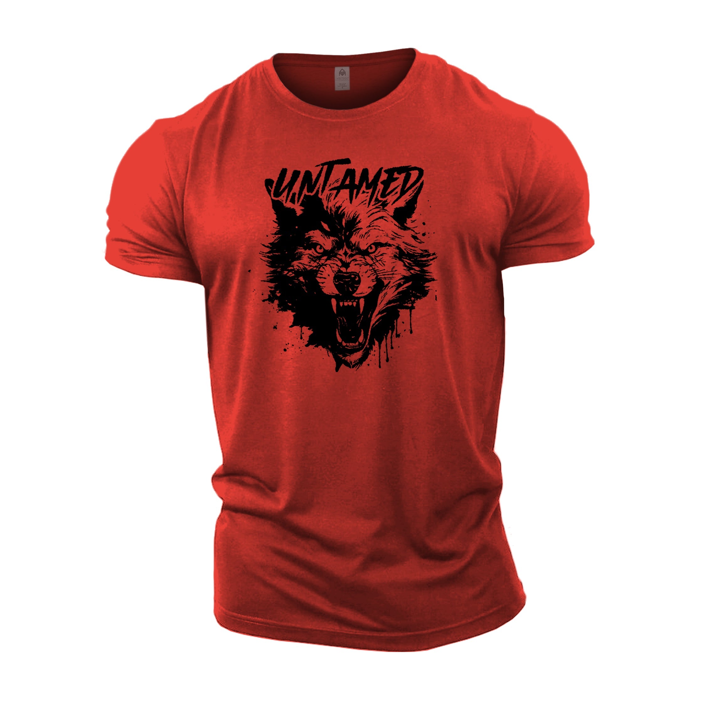 Untamed Wolf Black - Gym T-Shirt