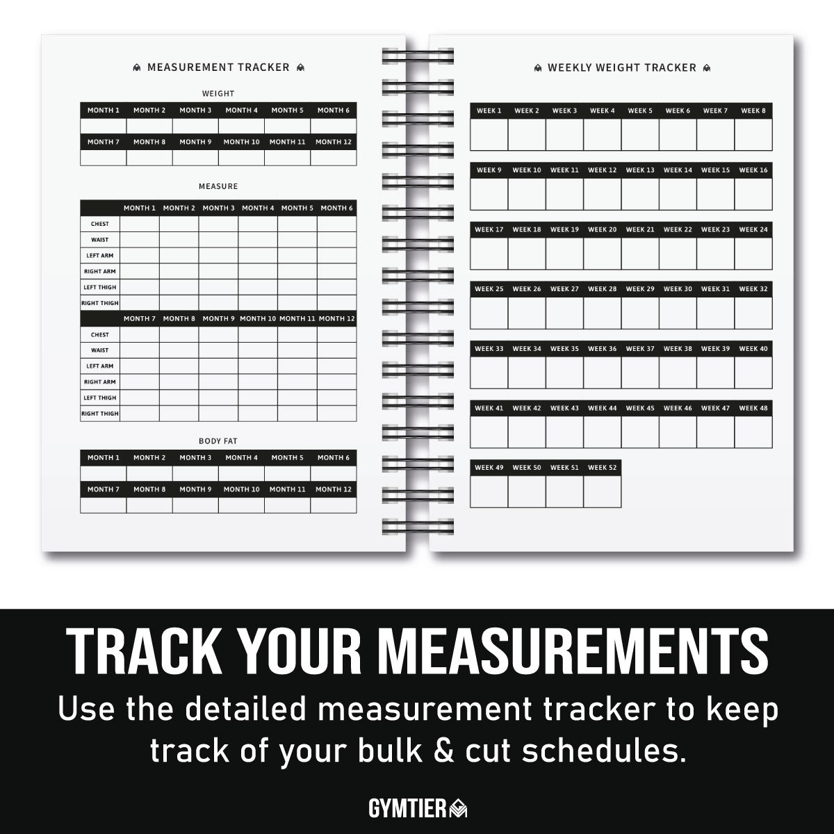 Gymtier Training Journal