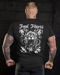 Feral Fitness Lion - Gym T-Shirt