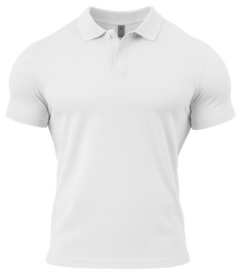 GYMTIER-POLOSHIRT-BA306 - WHIT