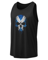Skull Scotland Flag - Men's Vest | Angle