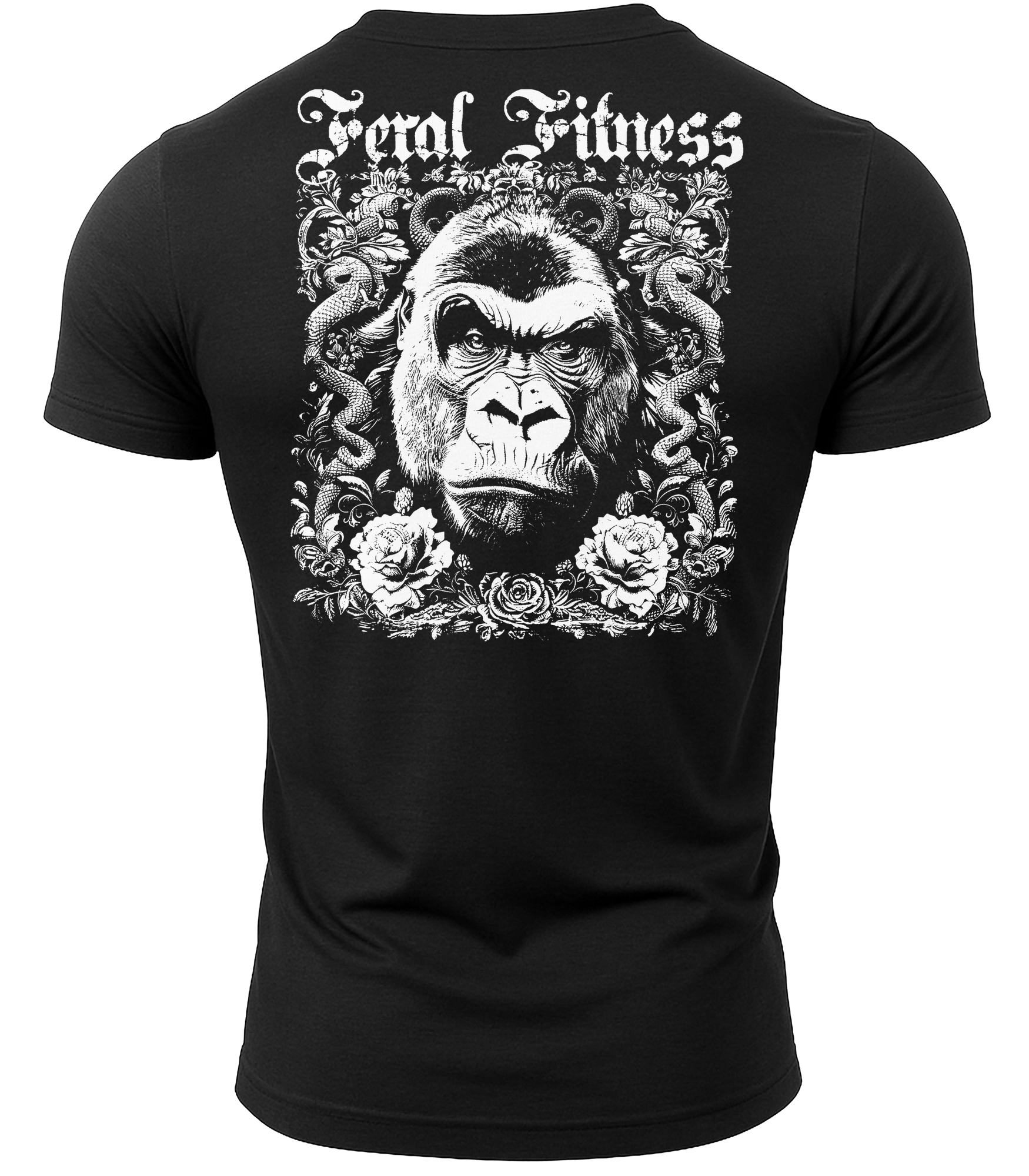 GYMTIER-FERALFITNESSGORILLA-GD001 - BLAC