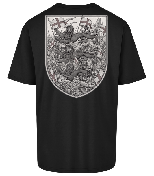 England 3 Lions Emblem - Men's Oversized Tee