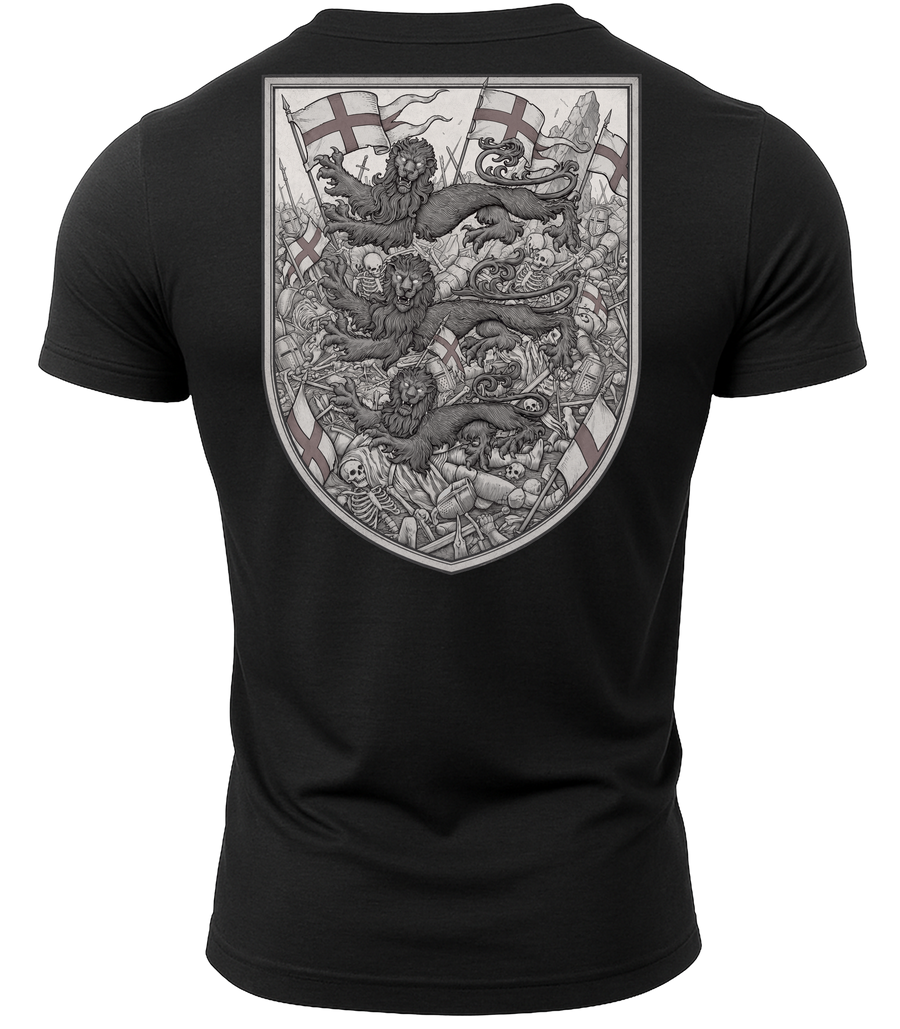 England 3 Lions Emblem - Men's T-Shirt