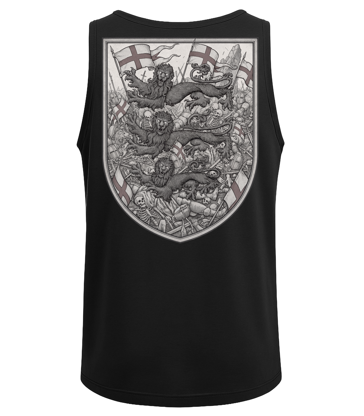 England 3 Lions Emblem - Men's Vest