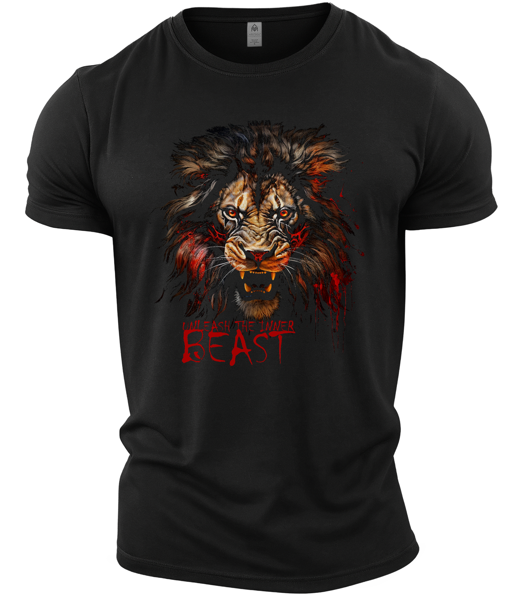GYMTIER-LIONINNERBEAST-GD001 - BLAC