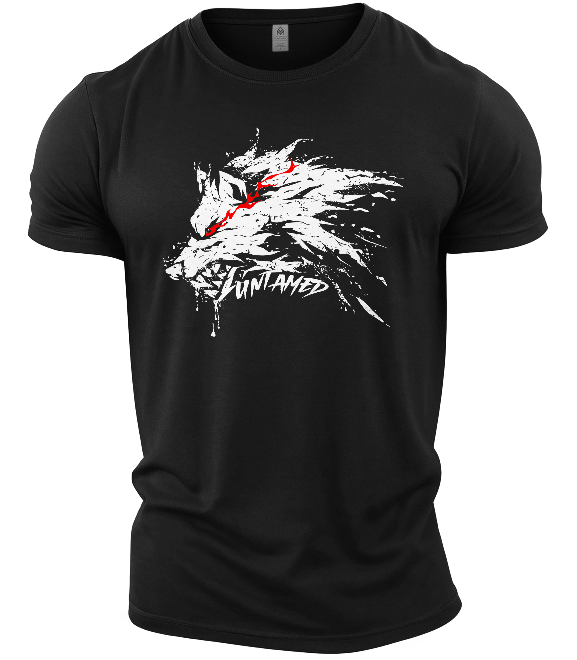 GYMTIER-UNTAMEDWOLFREDEYESDRIP-GD001 - BLAC