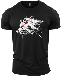 GYMTIER-UNTAMEDWOLFREDEYESDRIP-GD001 - BLAC