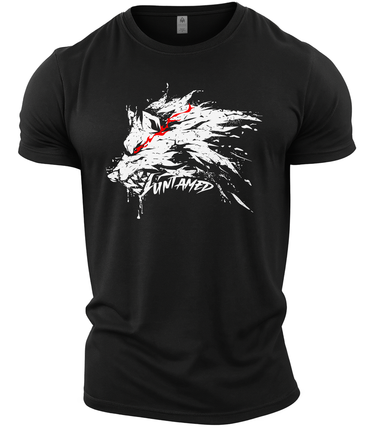 GYMTIER-UNTAMEDWOLFREDEYESDRIP-GD001 - BLAC