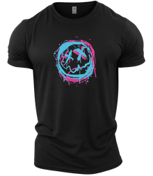 GYMTIER-TWISTEDSMILEY-GD001 - BLAC