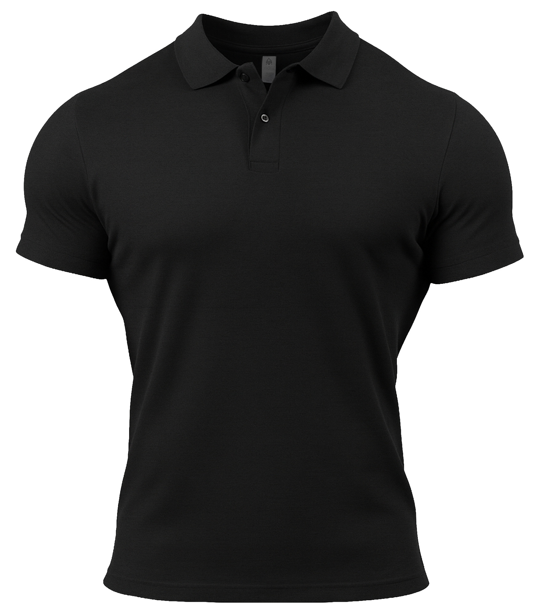 GYMTIER-POLOSHIRT-BA306 - BLAC
