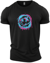 GYMTIER-TWISTEDSMILEY-GD001 - BLAC