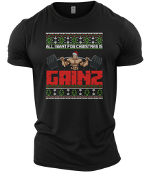 GYMTIER-ALLIWANTFORCHRISTMAS-GD001 - BLAC